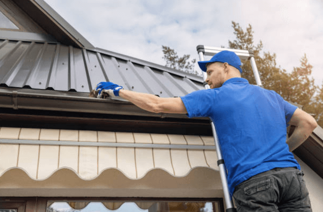 gutter cleaning in o'fallon